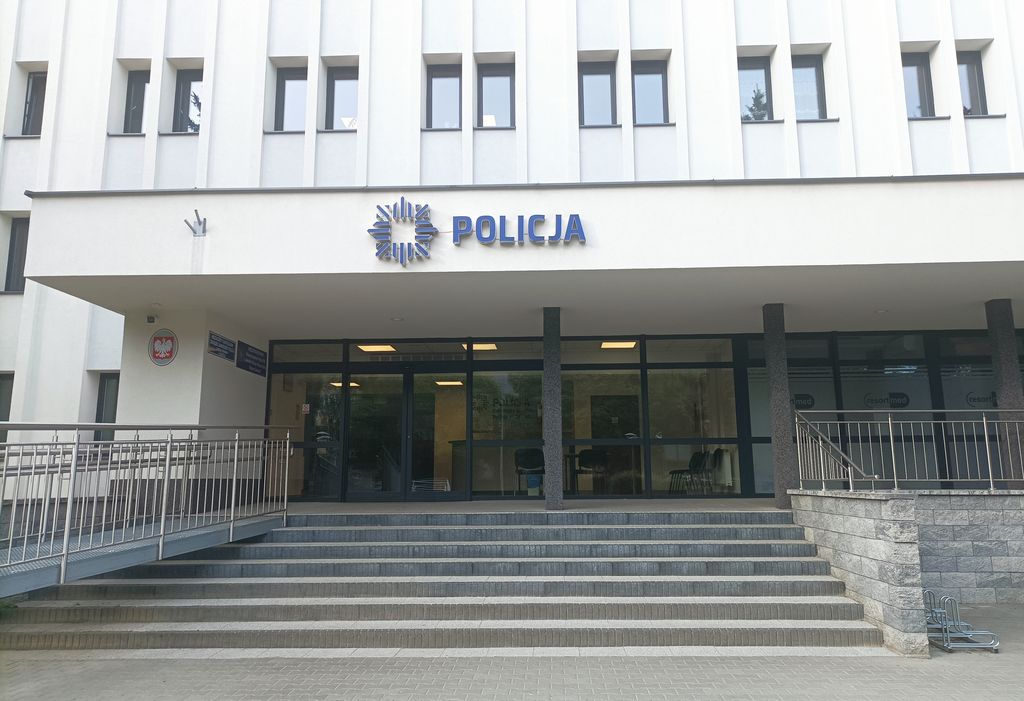 budynek Komendy Miejskiej Policji w Zamościu 