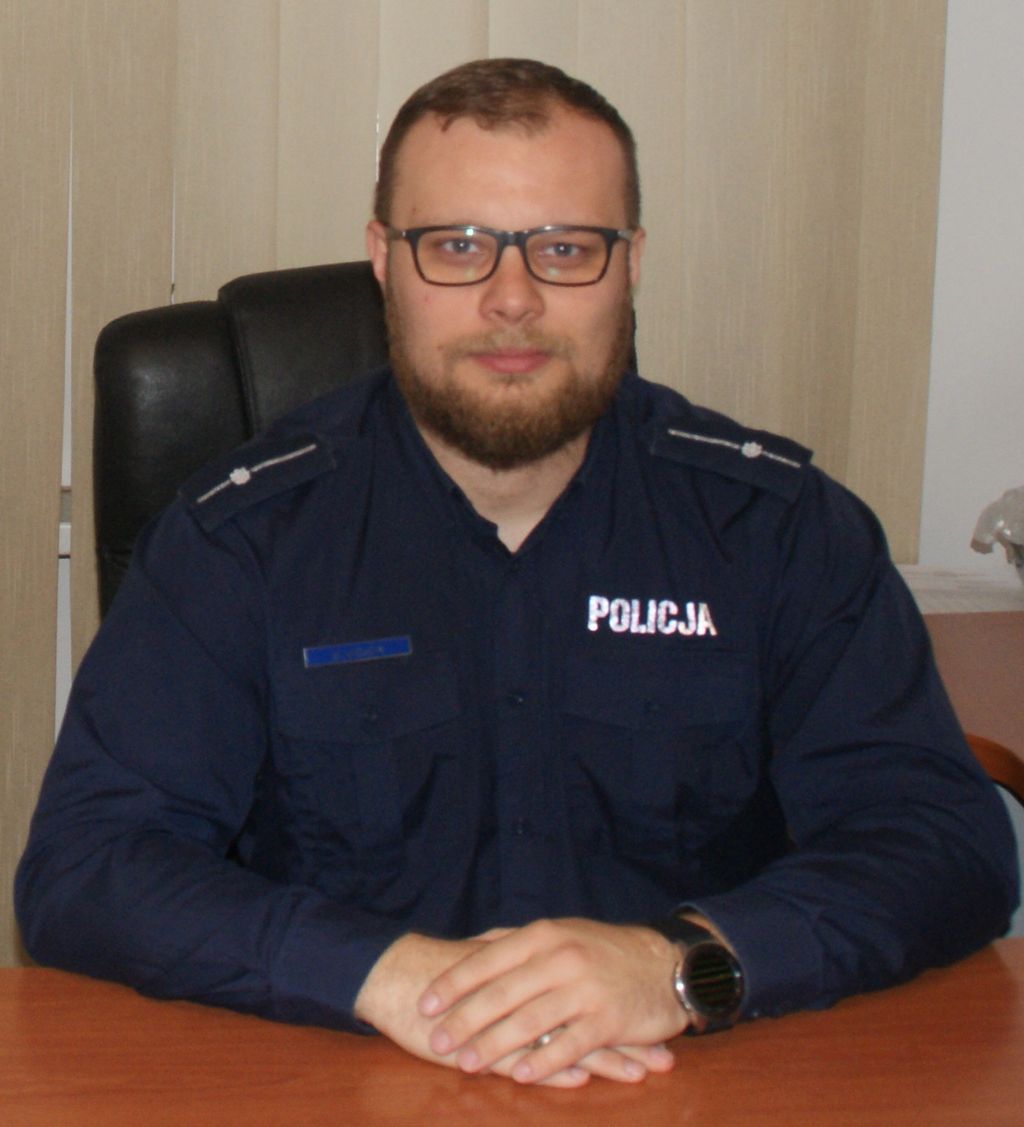 młodszy aspirant Marcin Wójcik