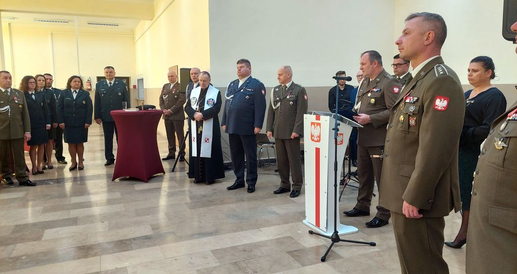 spotkanie przedświąteczne służb mundurowych 