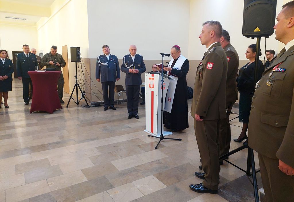 spotkanie przedświąteczne służb mundurowych 