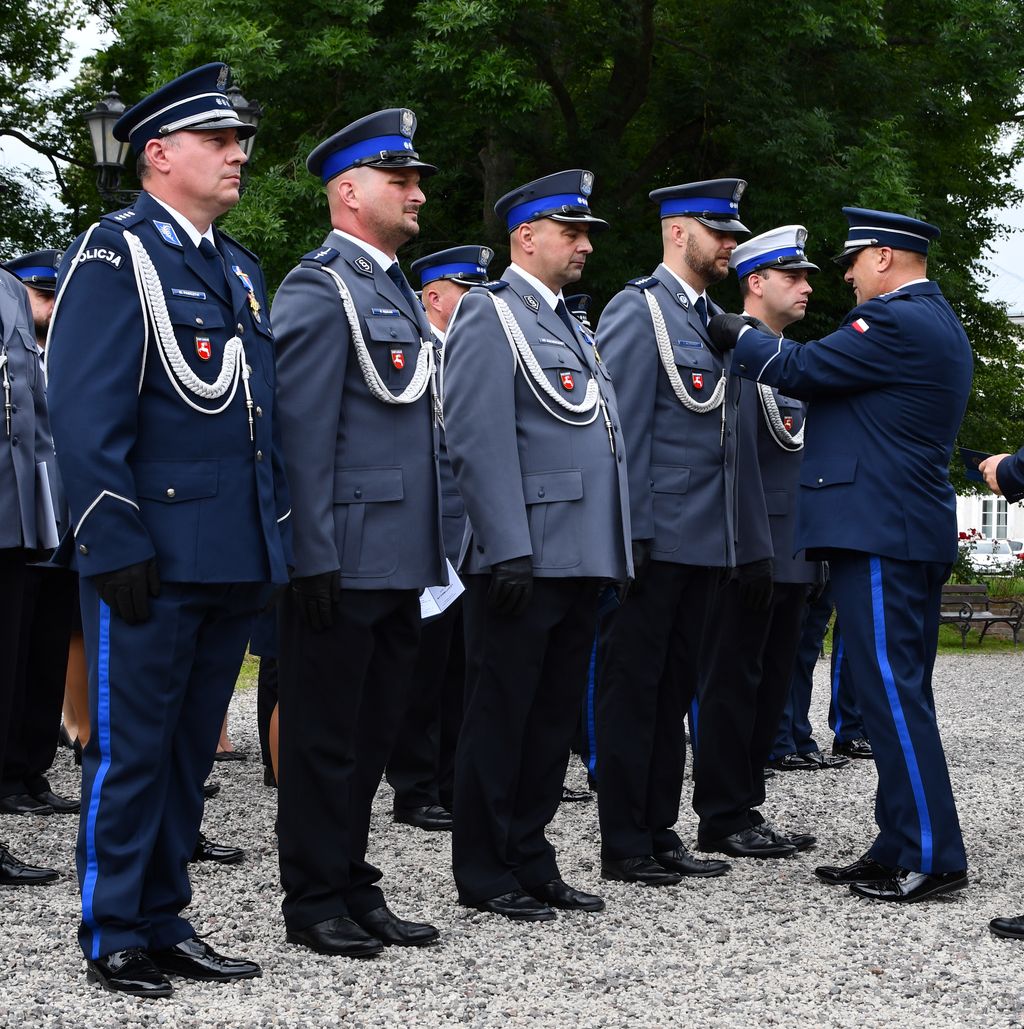 Obchody święta Policji Komendy Miejskiej Policji w Zamościu 