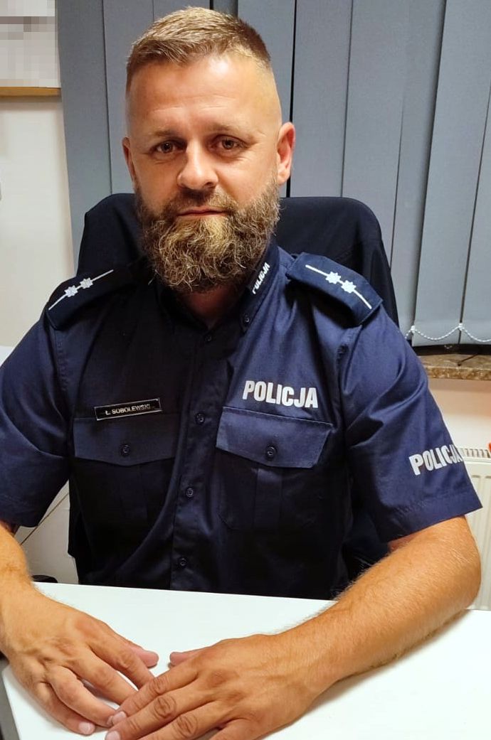 aspirant Łukasz Sobolewski