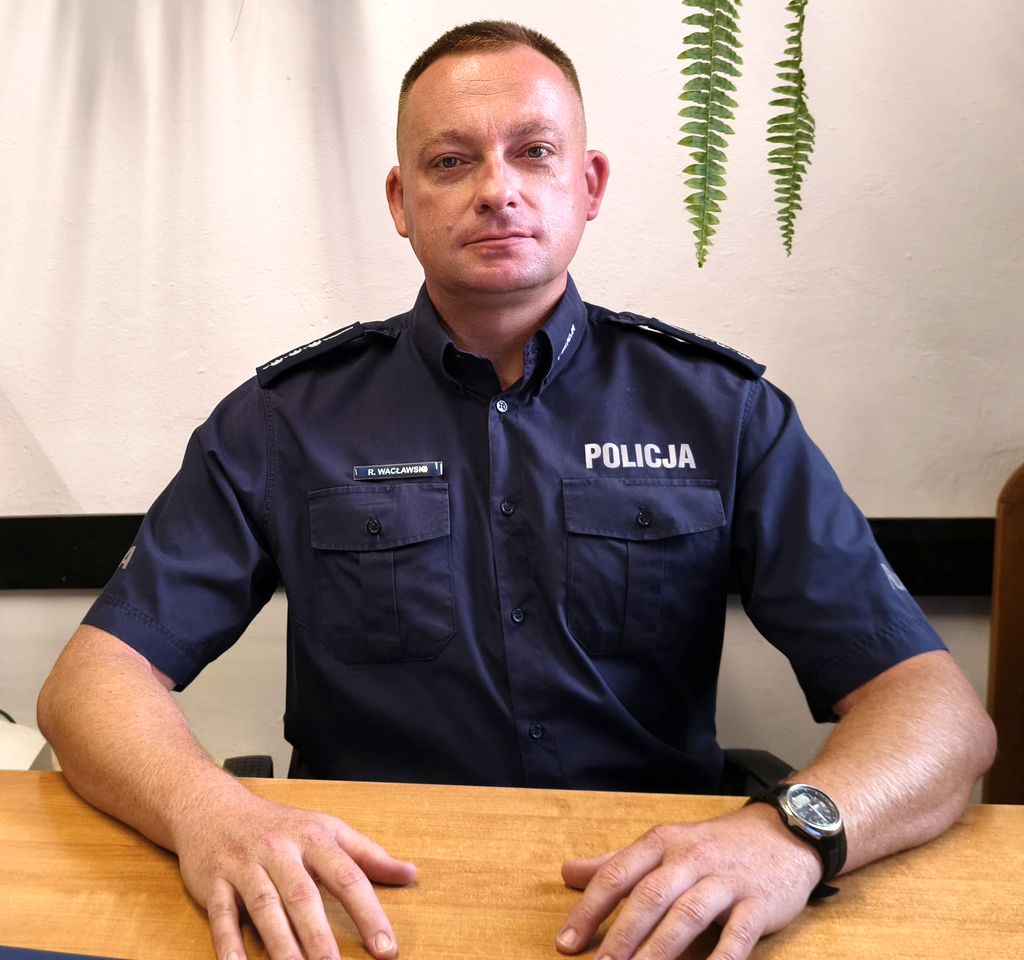 starszy aspirant Robert Wacławski 