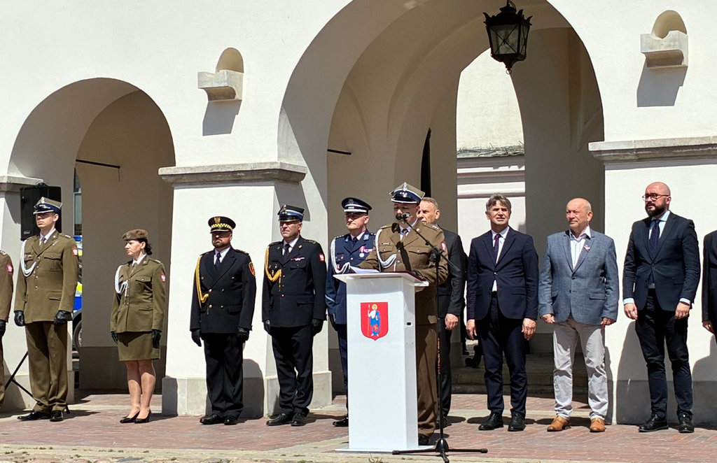 obchody Dnia Flagi w Zamościu 