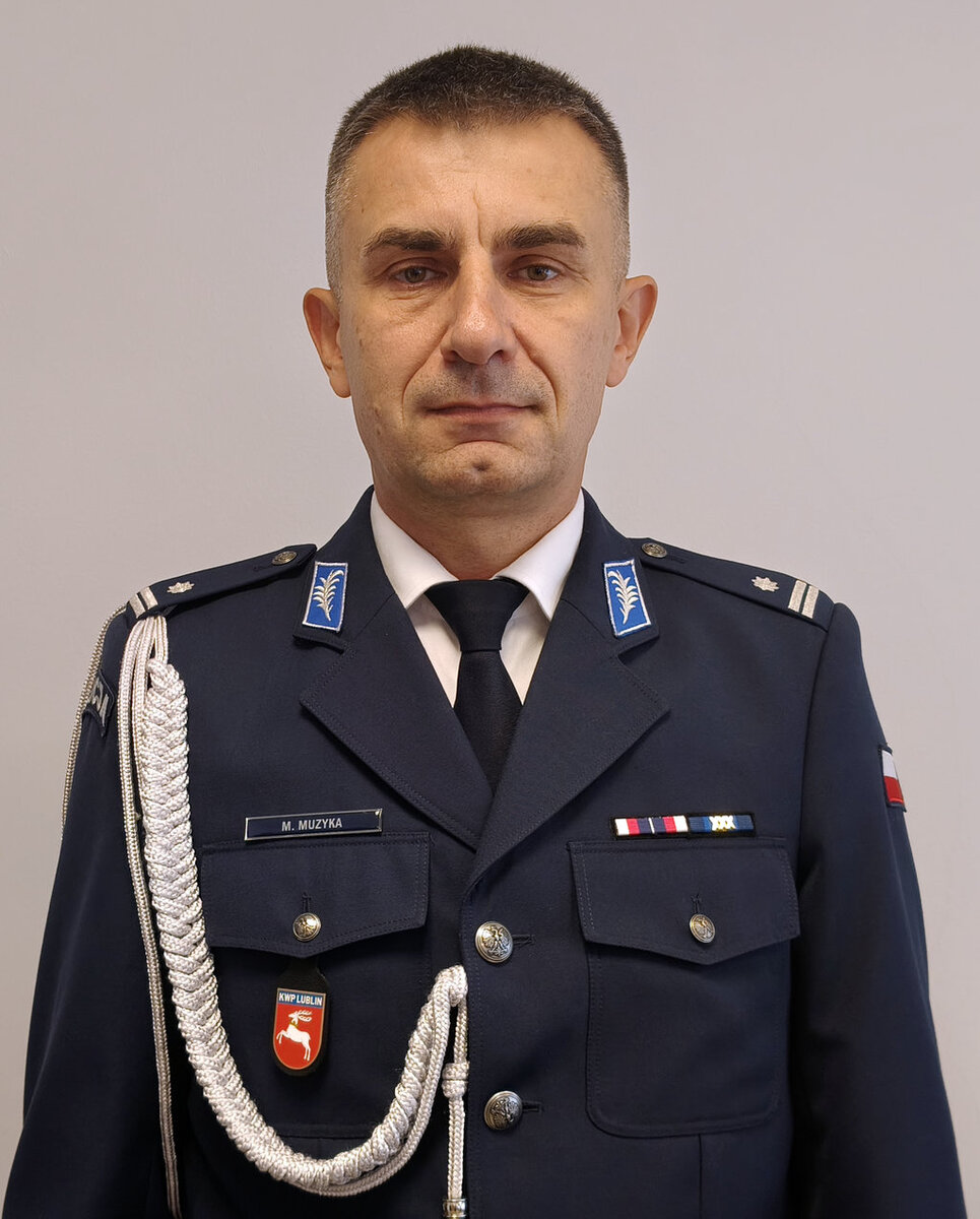 nadkomisarz Marcin Muzyka  