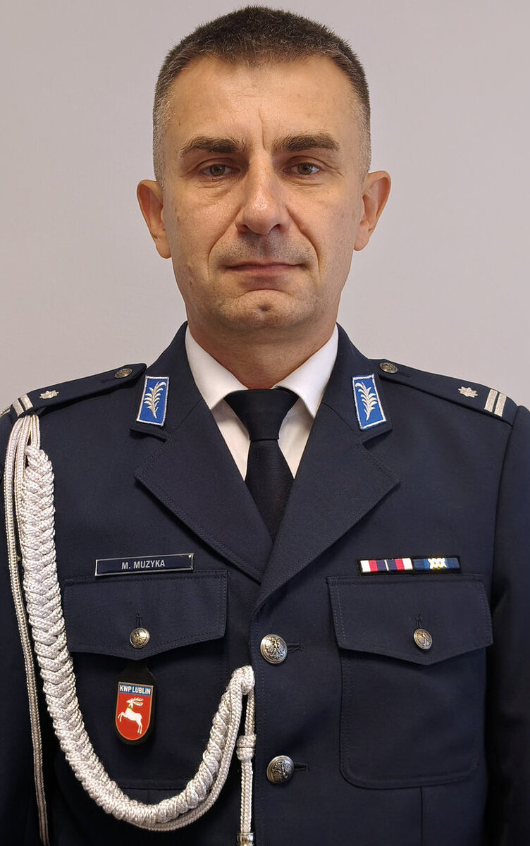 podinspektor Marcin Muzyka  