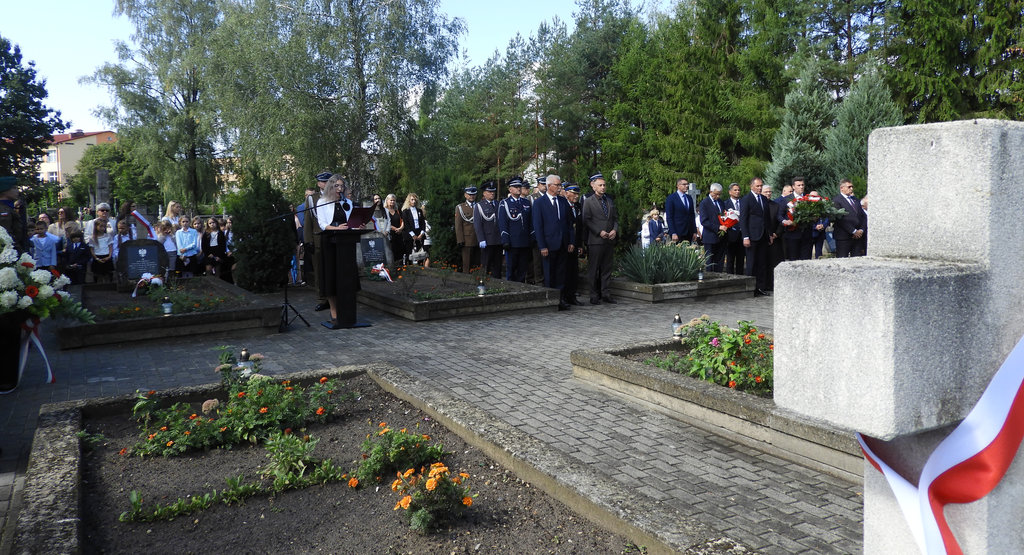 uroczystość obchodów 87. rocznicy wybuchu II wojny światowej