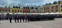 uroczystości Święta Policji na Rynku Wielkim