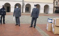 Dyrekcja Zakładu Karnego w Zamościu oraz Kierownictwo Komendy Miejskiej Policji w Zamościu na Rynku Wielkim