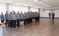 zdjęcie grupowe - policjanci podczas obchodów Święta Policji