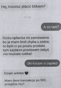 zdjęcie z telefonu z smsami