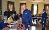 spotkanie policjantów z seniorami