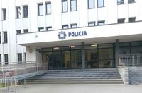 budynek komendy miejskiej policji w Zamościu