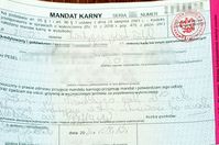 blankiet mandatu karnego