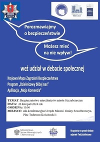 plakat debaty