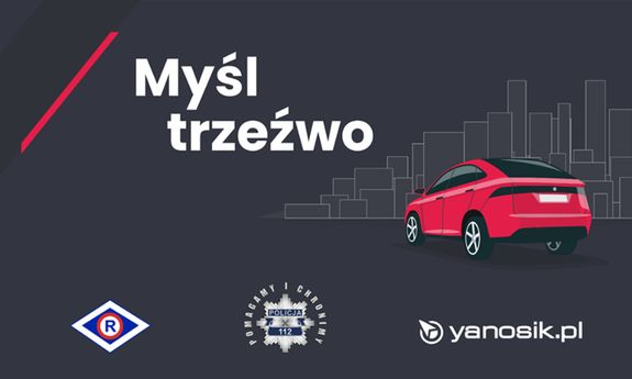 plakat akcji myśl trzeźwo