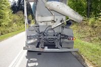 tył betoniarki