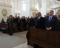 służby mundurowe w kościele
