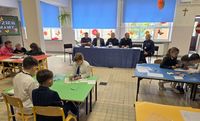 komisja konkursowa i uczestnicy konkursu baw się i bądź bezpieczny
