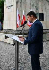 przemawia Prezydent Zamościa