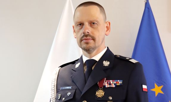 zdjęcie Komendanta Głównego Policji nadinspektora Marka Boronia