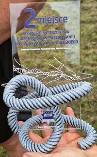 statuetka za zajęcie II miejsca