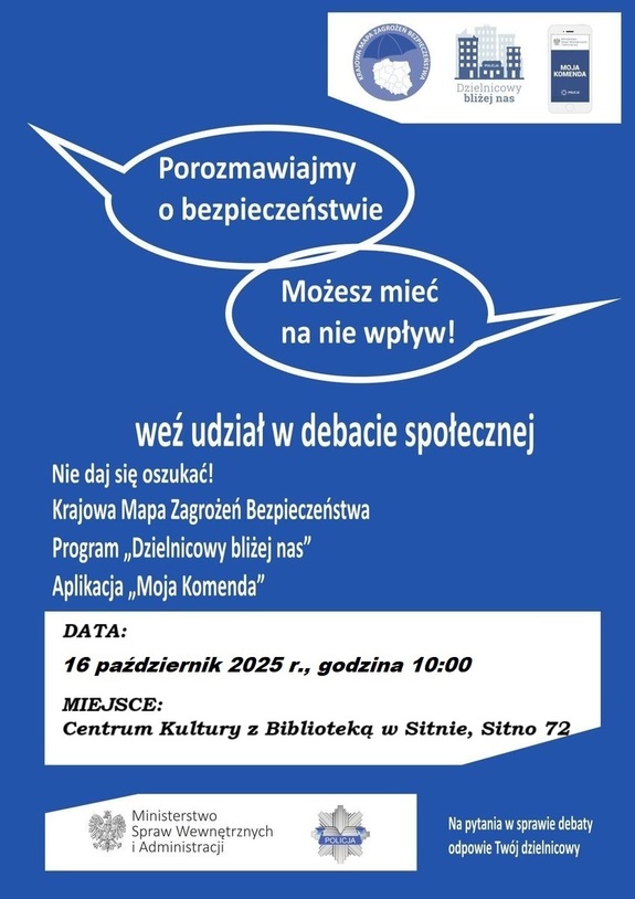 plakat debata