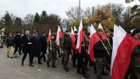 marsz Obchody Święta Niepodległości w Zamościu