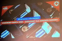 odznaki honorowego dawcy krwi