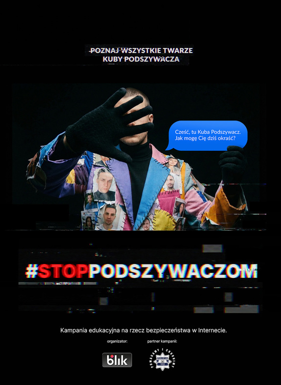 plakat kampanii Metoda na podszywacza