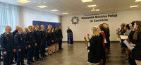 święto służby cywilnej w świetlicy Komendy Miejskiej Policji w Zamościu