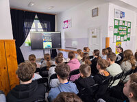 spotkanie z uczniami w ramach kampanii Misja 112