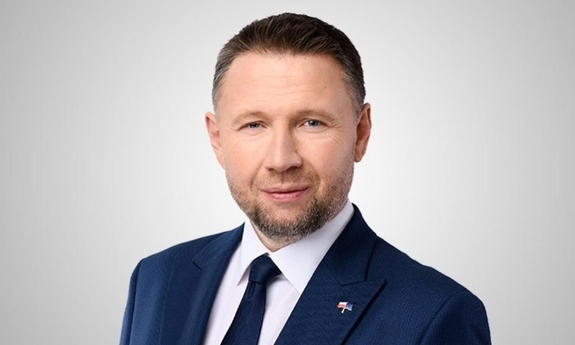 Minister Spraw Wewnętrznych i Administracji Marcin Kierwiński
