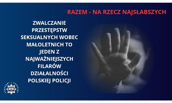 zdjęcie ręki dziecka napis razem na rzecz najsłabszych
