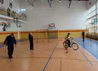 tor przeszkód w czasie eliminacji dla szkół z Zamościa Turnieju Bezpieczeństwa w Ruchu Drogowym