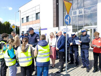 uczestnicy Turnieju Bezpieczeństwa w Ruchu Drogowym