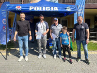 zdjęcie laureatów zawodów wędkarskich