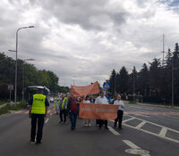 uczestnicy Marszu Godności