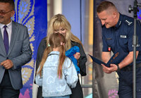 wręczenie nagród laureatom konkursu Misja 112