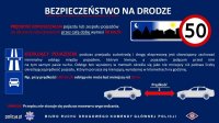 plakat na temat zmian przepisów ruchu drogowego